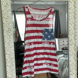 Patriotic tank